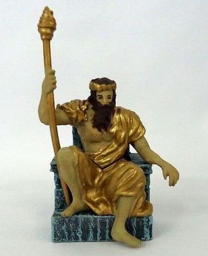 Figurina zeus collezione - /,
